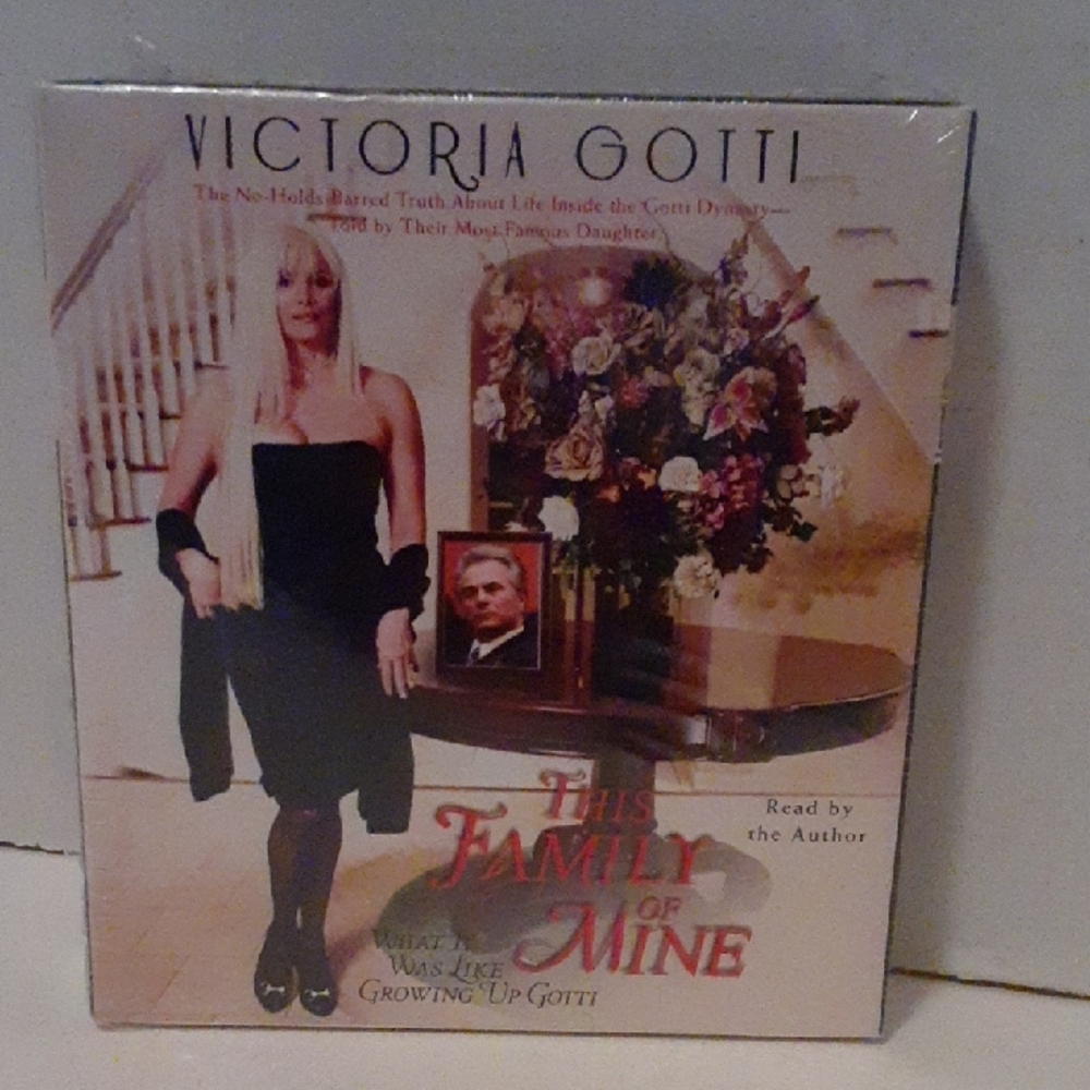 Victoria Gotti This Family Of Mine CD Audio Book NEW